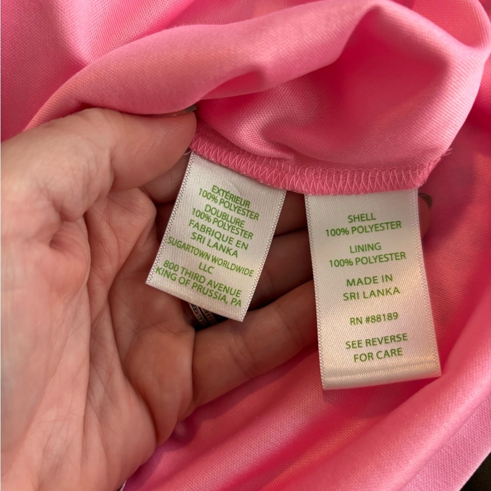 Lilly Pulitzer Pink Lace Tank Top - Picture 6 of 8